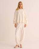 Cloud Dancer Organic Cotton Sweatshirt