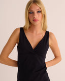 Hi-stretch figure-flattering stretch top. 