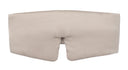 Soft Beige Silk Eye Mask