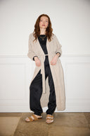 Alpaca robe longline model