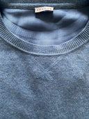 Marine Blue Cashmere Sweatshirt