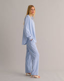 Mamu oversized brushed organic cotton pyjama set.  