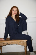 Hero sirt and cuffed leggings model