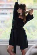 Kimono and stretch dress set 