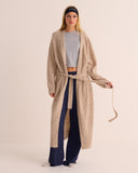 Mamu  luxuriously soft brushed alpaca blend coatigan. 