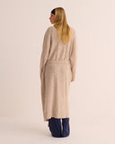 Mamu  luxuriously soft brushed alpaca blend coatigan with deep pockets. 