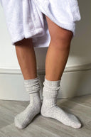 Mamu merino wool and cashmere long socks