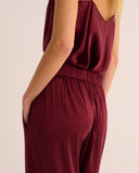 Mamu 100% organic silk stretch bottoms for elevated elegance, ease and comfort. 