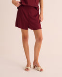 Mamu 100% organic silk shorts with gentle stretch. 