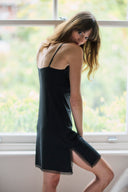 Black modal nightdress