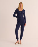 Mamu ribbed cardigan crafted from sustainable modal jersey for easy styling and comfort. 