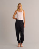 Mamu signature organic stretch silk, they drape like liquid, move like second skin. 