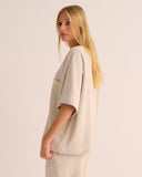 Mamu short sleeve sweatshirt is crafted from our signature organic cotton with a  boxy silhouette. 