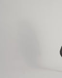 Black Washable Organic Stretch Silk Cuffed Joggers